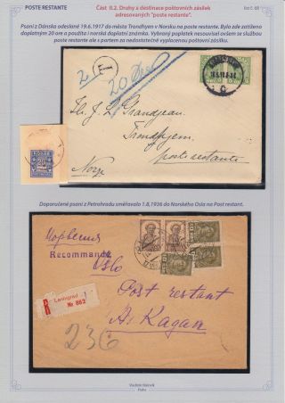 POSTE RESTANTE – list 68