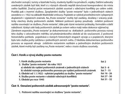 POSTE RESTANTE