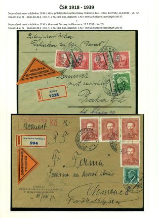 LISTOVNÍ ZÁSILKY "NA DOBÍRKU" NA TERITORIU ČESKOSLOVENSKA 1867-1953 – list 40