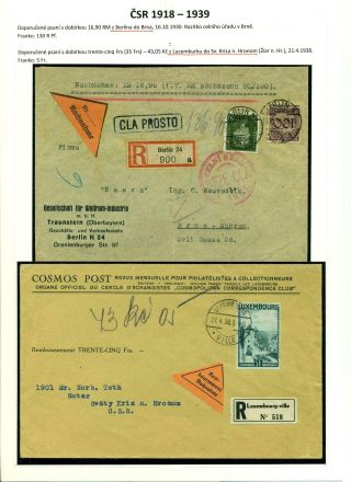 LISTOVNÍ ZÁSILKY "NA DOBÍRKU" NA TERITORIU ČESKOSLOVENSKA 1867-1953 – list 43