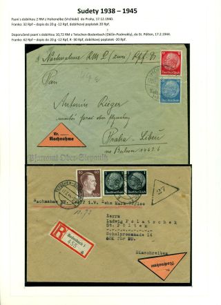 LISTOVNÍ ZÁSILKY "NA DOBÍRKU" NA TERITORIU ČESKOSLOVENSKA 1867-1953 – list 54