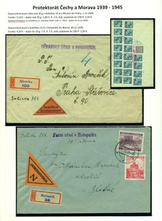 LISTOVNÍ ZÁSILKY "NA DOBÍRKU" NA TERITORIU ČESKOSLOVENSKA 1867-1953 – list 55