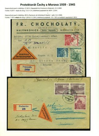 LISTOVNÍ ZÁSILKY "NA DOBÍRKU" NA TERITORIU ČESKOSLOVENSKA 1867-1953 – list 56