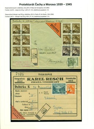 LISTOVNÍ ZÁSILKY "NA DOBÍRKU" NA TERITORIU ČESKOSLOVENSKA 1867-1953 – list 63