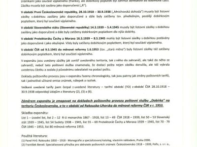 CASH ON DELIVERY (COD) LETTERS ON CZECHOSLOVAK TERRITORY 1867-1953