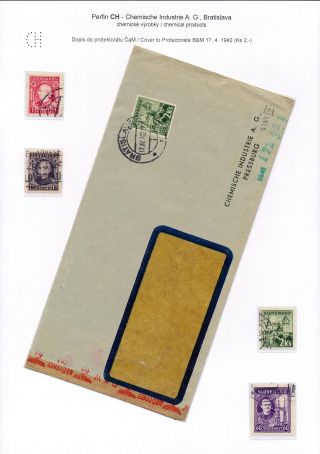 PERFINS IN SLOVAKIA 1939-1945 – sheet 4