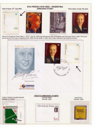 FASCINATING ODD-SHAPE & NON TRADITIONAL STAMPS – sheet 2