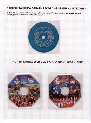 FASCINATING ODD-SHAPE & NON TRADITIONAL STAMPS – sheet 25