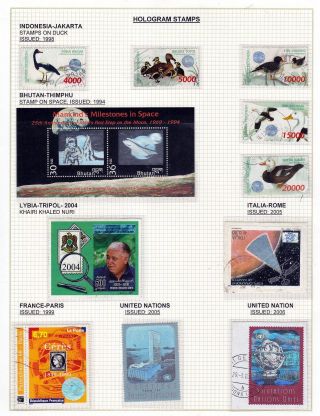 FASCINATING ODD-SHAPE & NON TRADITIONAL STAMPS – sheet 36