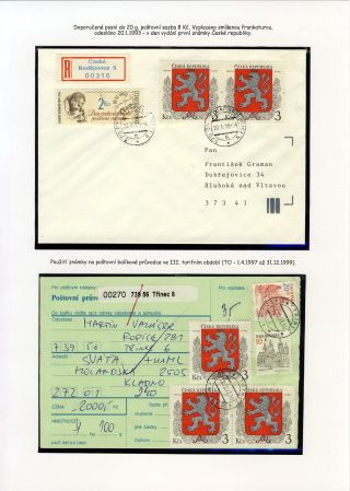 ČESKÁ REPUBLIKA 1993-2008 – list 5