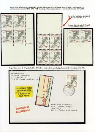 CZECH REPUBLIC 1993-2008 – sheet 62
