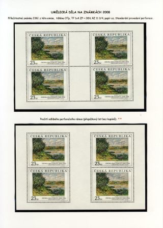CZECH REPUBLIC 1993-2008 – sheet 76
