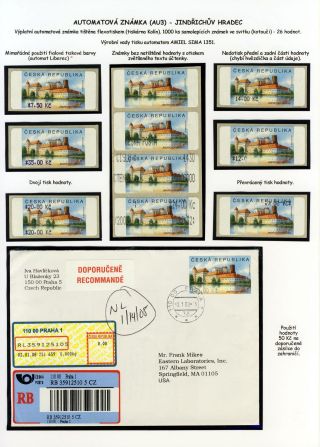 CZECH REPUBLIC 1993-2008 – sheet 80