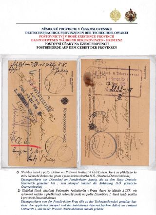 GERMAN PROVINCES IN BOHEMIA AND MORAVIA – sheet 5