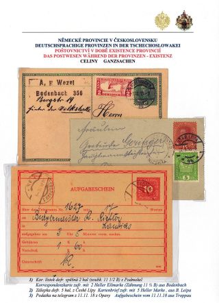 GERMAN PROVINCES IN BOHEMIA AND MORAVIA – sheet 8