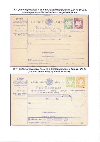 BAVORSKO - POŠTOVNÍ POUKÁZKY – list 4