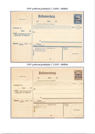 BAVORSKO - POŠTOVNÍ POUKÁZKY – list 15