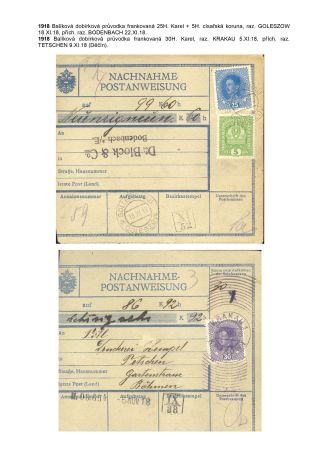 POSTAL SERVICE IN THE GERMAN BORDERLAND OF BOHEMIA DURING CONSTITUTIONAL CHANGES ON THE EXAMPLE OF DECIN REGION – sheet 2