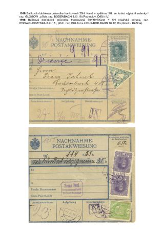 POSTAL SERVICE IN THE GERMAN BORDERLAND OF BOHEMIA DURING CONSTITUTIONAL CHANGES ON THE EXAMPLE OF DECIN REGION – sheet 3