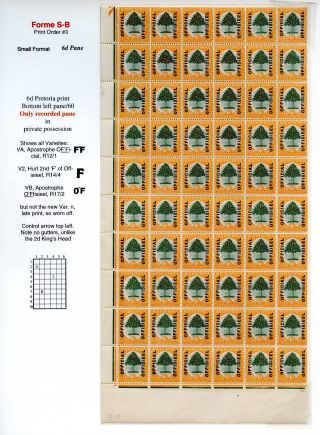 THE "OFFICIAL" OVERPRINTS OF SOUTH AFRICA, 1926-1949 – sheet 10