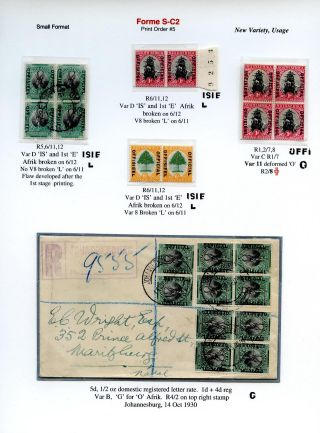 SÜDAFRIKA: AUFDRUCK "OFFICIAL", 1926-1949 – Blatt 18