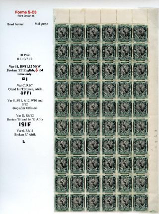 SÜDAFRIKA: AUFDRUCK "OFFICIAL", 1926-1949 – Blatt 22