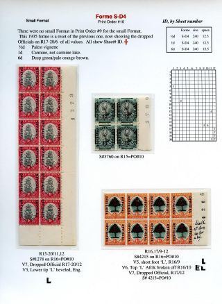 SÜDAFRIKA: AUFDRUCK "OFFICIAL", 1926-1949 – Blatt 31