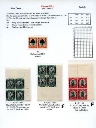 JIŽNÍ AFRIKA: PŘETISK "OFFICIAL" 1926-1949 – list 37