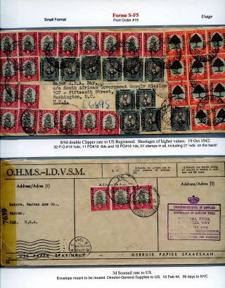 JIŽNÍ AFRIKA: PŘETISK "OFFICIAL" 1926-1949 – list 52