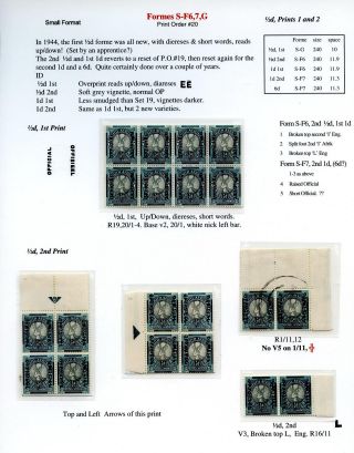 JIŽNÍ AFRIKA: PŘETISK "OFFICIAL" 1926-1949 – list 53