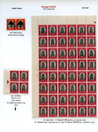 JIŽNÍ AFRIKA: PŘETISK "OFFICIAL" 1926-1949 – list 54