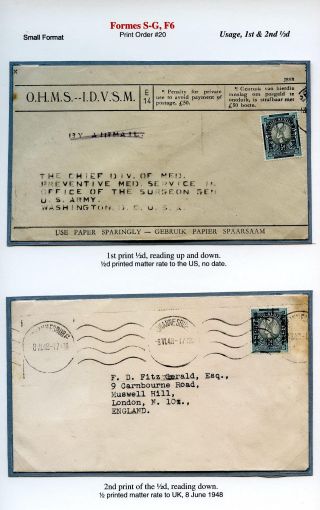 JIŽNÍ AFRIKA: PŘETISK "OFFICIAL" 1926-1949 – list 55