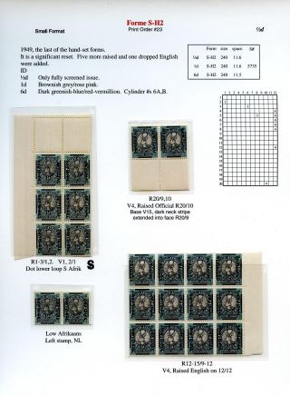 SÜDAFRIKA: AUFDRUCK "OFFICIAL", 1926-1949 – Blatt 65