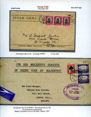 SÜDAFRIKA: AUFDRUCK "OFFICIAL", 1926-1949 – Blatt 70
