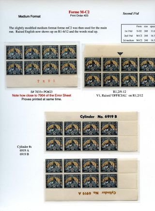 SÜDAFRIKA: AUFDRUCK "OFFICIAL", 1926-1949 – Blatt 80