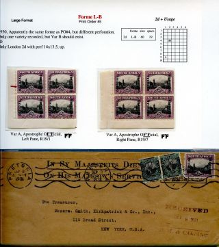 SÜDAFRIKA: AUFDRUCK "OFFICIAL", 1926-1949 – Blatt 84