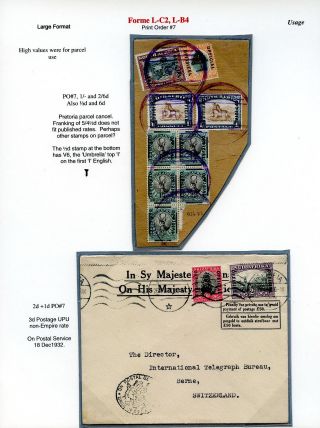 SÜDAFRIKA: AUFDRUCK "OFFICIAL", 1926-1949 – Blatt 88
