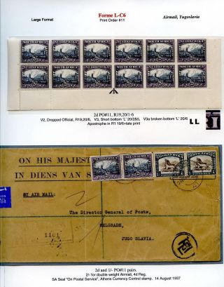 SÜDAFRIKA: AUFDRUCK "OFFICIAL", 1926-1949 – Blatt 94
