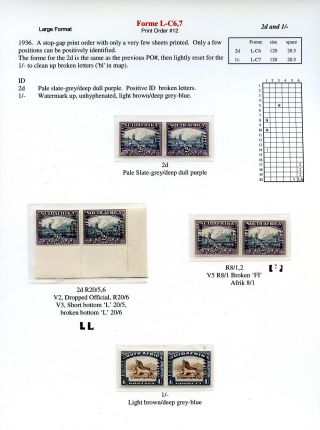 SÜDAFRIKA: AUFDRUCK "OFFICIAL", 1926-1949 – Blatt 95