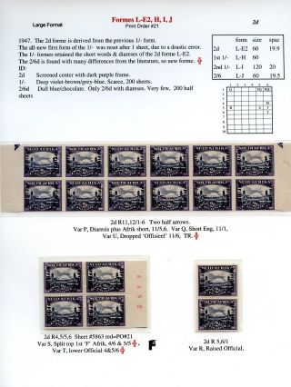 SÜDAFRIKA: AUFDRUCK "OFFICIAL", 1926-1949 – Blatt 115