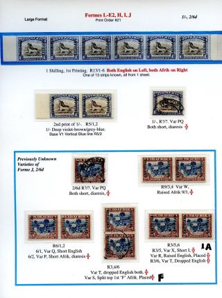 SÜDAFRIKA: AUFDRUCK "OFFICIAL", 1926-1949 – Blatt 116