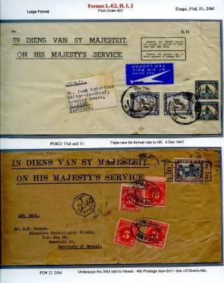 SÜDAFRIKA: AUFDRUCK "OFFICIAL", 1926-1949 – Blatt 118