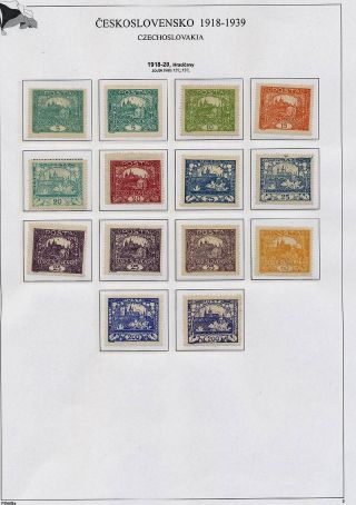 TSCHECHOSLOWAKEI 1918-1939 – Blatt 3