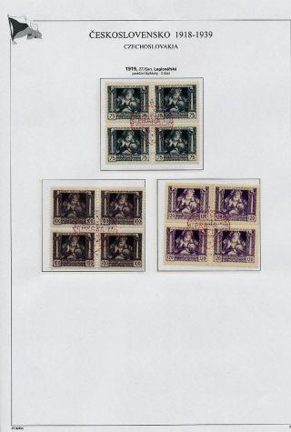 TSCHECHOSLOWAKEI 1918-1939 – Blatt 8