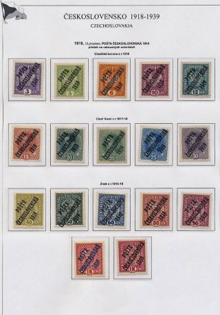 TSCHECHOSLOWAKEI 1918-1939 – Blatt 11