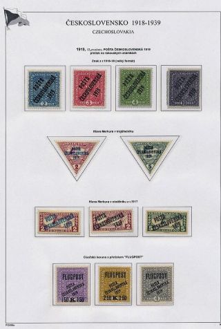TSCHECHOSLOWAKEI 1918-1939 – Blatt 12