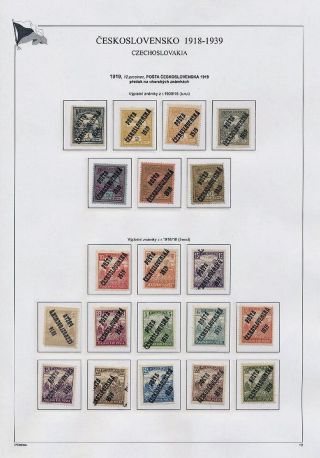 TSCHECHOSLOWAKEI 1918-1939 – Blatt 15