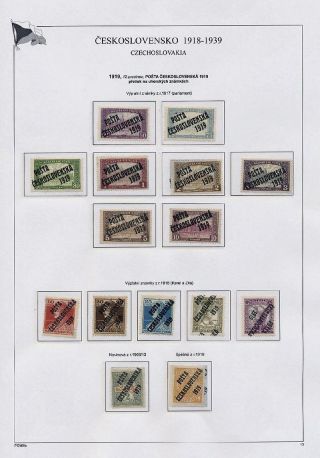 TSCHECHOSLOWAKEI 1918-1939 – Blatt 16