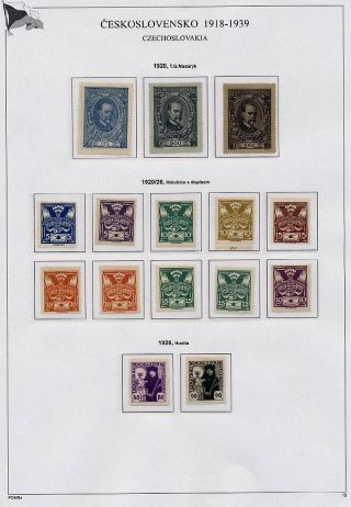 TSCHECHOSLOWAKEI 1918-1939 – Blatt 18
