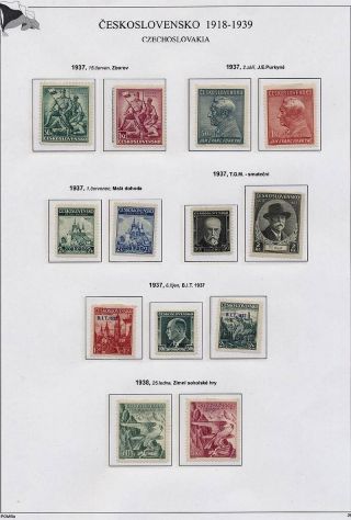 TSCHECHOSLOWAKEI 1918-1939 – Blatt 31